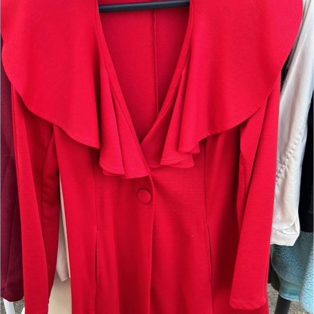 Chic Red Coat